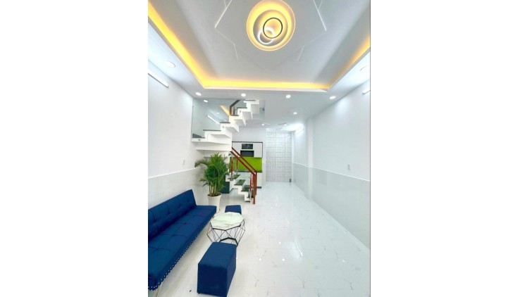NHÀ MỚI ĐẸP NGAY GÒ XOÀI - HẺM 4M THÔNG - 36M2 - 2 TẦNG 2PN - GIÁ 3.65 TỶ